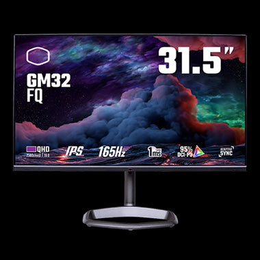 Cooler Master 31.5”Wqhd 165Hz Flat Monitor(W O)