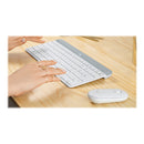 Logitech Slim Wireless Keyboard And Mouse Combo Mk470 - Offwhite - Us Int'L - 2.4Ghz - N/A - Intnl