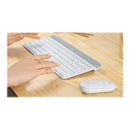 Logitech Slim Wireless Keyboard And Mouse Combo Mk470 - Offwhite - Us Int'L - 2.4Ghz - N/A - Intnl