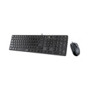 Genius Slimstar C126 1.5M Usb Wired Slim Multimedia Keyboard And Mouse Combo