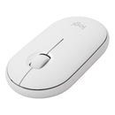 Logitech Pebble M350 Wireless Mouse - Off-White - 2.4Ghz Bt - N A - Emea - Closed Box