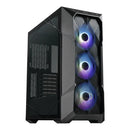 Cooler Master Masterbox Td500 V2Atx; Mesh Black With Diamond Cut Design;Windowed; 3X 120Mm Rgb Fans
