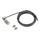 Targus - 3-in-1 Fixed Combination Lock
