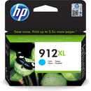 Hp Consumables Hp 912Xl High Yield Cyan Original Ink Cartridge ~825 Pages