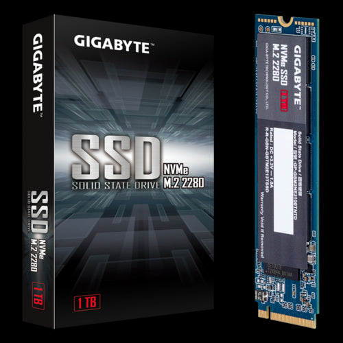 Gigabyte Nvme Ssd 1tb - Read 2500 Mb/s; Write 2100mb/s