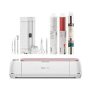 Cricut Maker Rose Starter Bundle: Includes Maker Machine In Rose Pink Colour; 13 Inch Tool Set; Standard Grip Transfer Tape; Ev