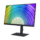 Samsung 24'' 16:9 2560X1440(Qhd) Flat Borderless Ips Has Usb-C(65W) Usb3.0(3) Es8.0