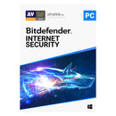 Bitdefender Internet Security; Best Security Against Internet Threats On Windows; Parental Control - 2 Device 1 Year (esd)