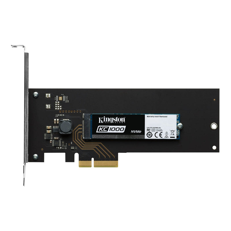 Kingston 960Gb Kc1000 Pcie Gen3 X 4 Nvme (Hhhl) Warranty 5 Yrs