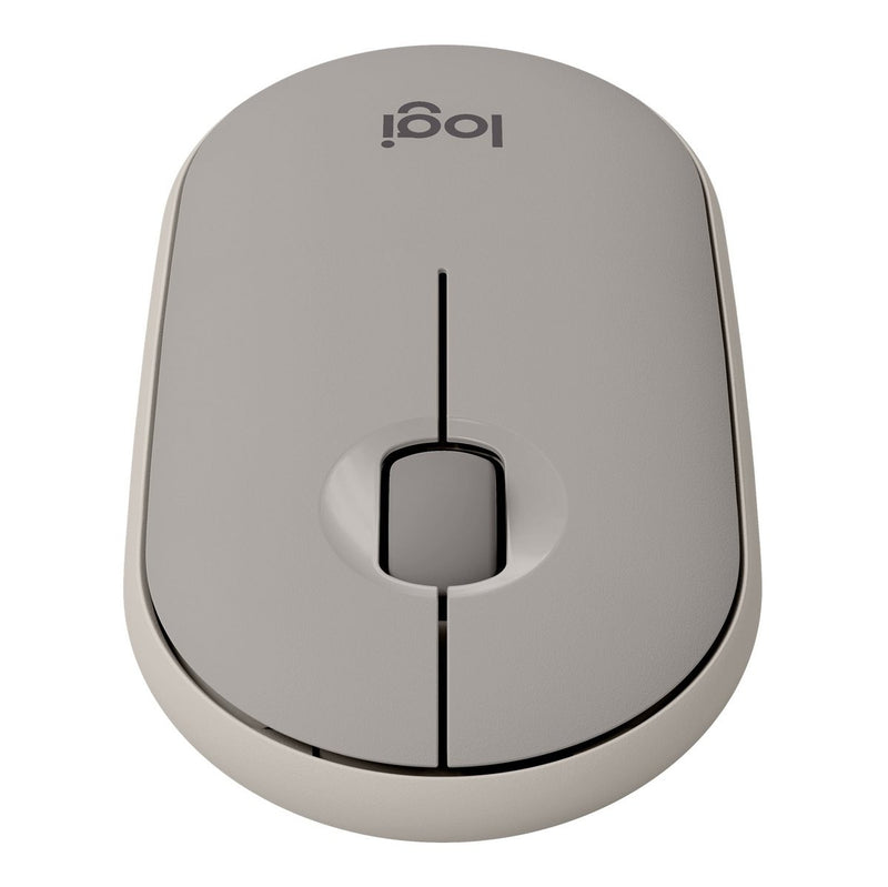 Logitech Pebble M350 Wireless Mouse - Sand - 2.4Ghz Bt - N A - Emea - Closed Box
