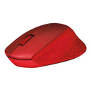 Logitech® M330 Silent Plus - Red - 2.4Ghz - N A - Emea - Exclusive