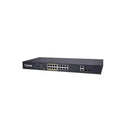 Vivotek Unmanaged 16X 10 100 Poe + 2X Gigabit Sfp Poe Extender Up To 200M 250W