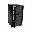 Zone Enclosures 43U 300X800 Extension Closet With Front And Rear Doors Black