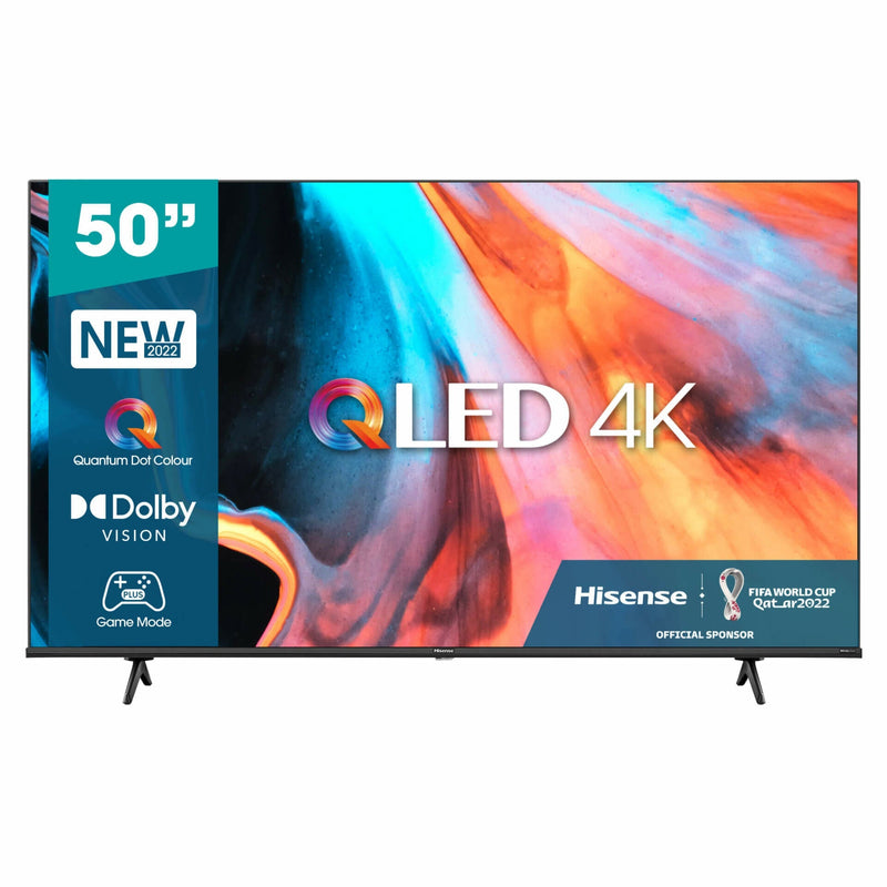 Hisense 50 Inch E7H Series Qled Uhd Smart Tv – Resolution 3840 X 2160, Typical Contrast Ratio 3800:1, Viewing Angle (Horiz Vert) [Degrees] 178 178, Built-In Wi-Fi 802.11B G N, Ethernet Lan Port (Rj45 Connector), 3X Hdmi Inputs, 2X Usb 2.0 Ports, Retail...