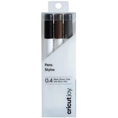 Cricut Joy Fine Point Pen Set 3-Pack (Black Brown Grey)