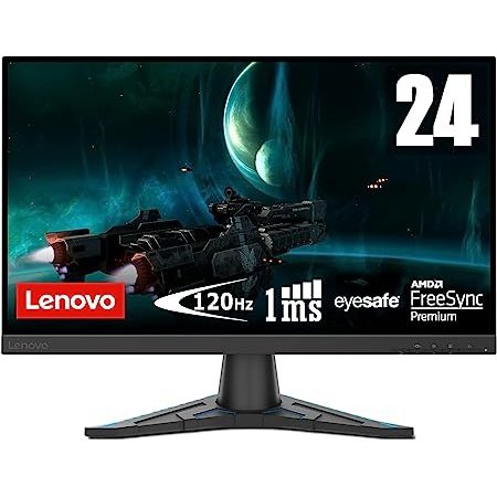 Lenovo Gaming Monitor G24E-20 23.8" 1920X1080 1Xhdmi 1Xdp Raven Black 3-Year Carry In