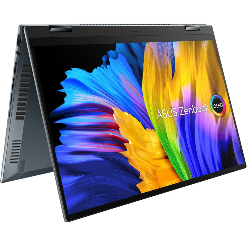 Asus Zenbook Flip 14 - Core I7-1165g7 - 16gb Ram - 512gb Ssd - Intel Graphics - 14.0 Oled Wqxga Touch - W11h - Grey - 1yr Pur