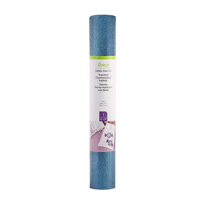 2003122 - Cricut Glitter Iron-On 30X48Cm (Aqua)
