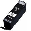 Compatible Canon Ink Pgi-450 For Use With Ip7240, Mg5440, Mg5540,Mg5640, Mg6340, Mg7140 Black Inkjet Cartridge, Retail Box , No Warranty