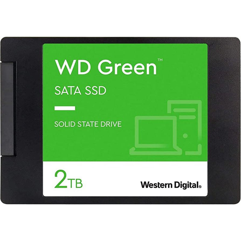 Western Digital Green 2Tb 2.5 Inch 7Mm Sata 6Gbs 3D Nand Internal Solid State Drive