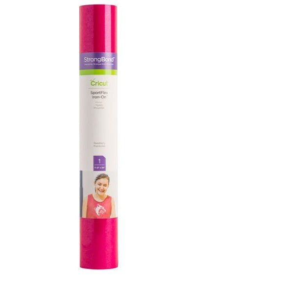 2004439 - Cricut Sportflex Iron-On 29X60Cm (Raspberry)