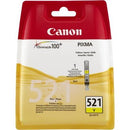 Canon Cli-521Y Yellow Cartridge - 446 Pages @ 5%