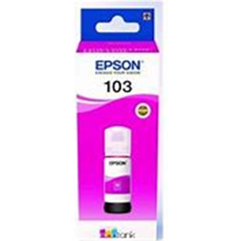 Ink Bottles Magenta 65Ml Ecotank L5190 L3111 L1110 L3150 L3110 Epson 7500 Pages