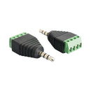 Delock 3.5Mm Stereo Adapter Terminal Block 4-Pin