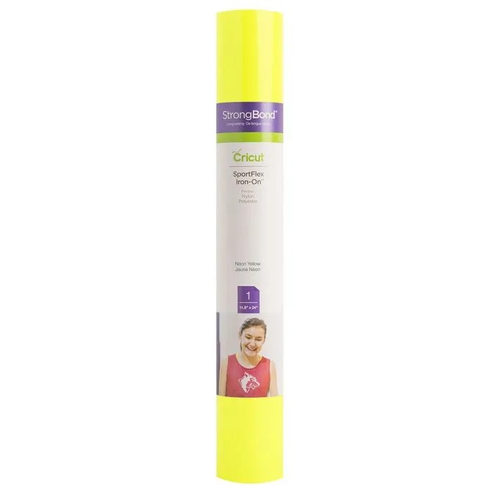 2004451 - Cricut Sportflex Iron On Neon Yellow