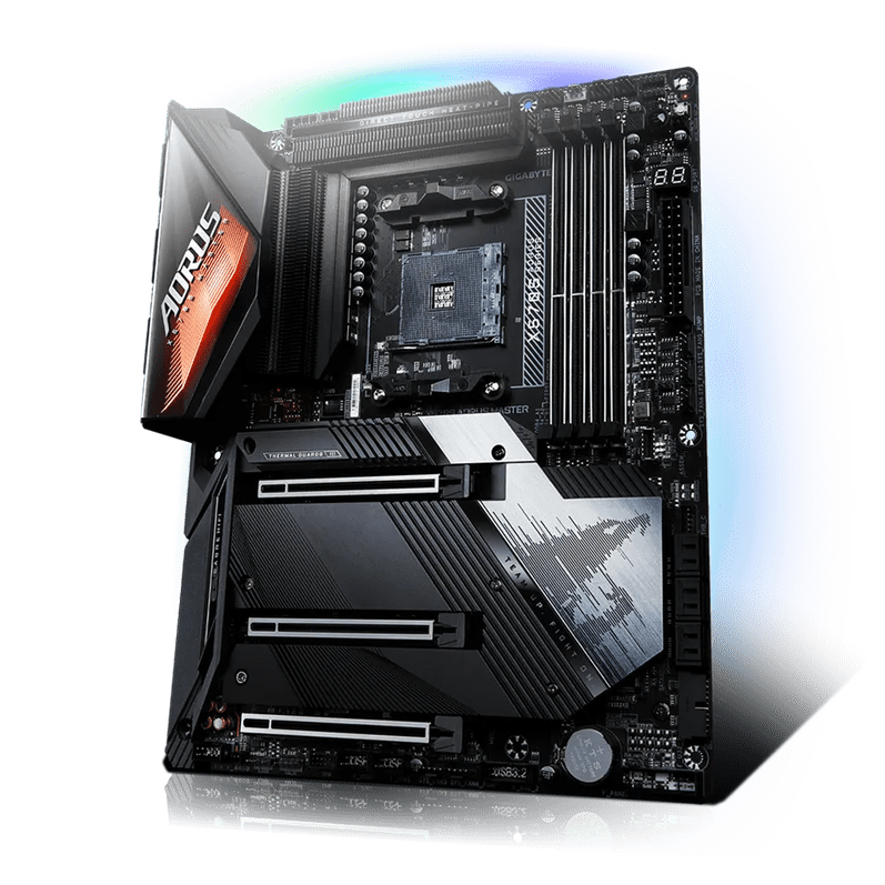 Gigabyte Aorus Amd X570 Master Chipset For Amd; 4x Ddr4; 4x M2; No Vga; Quad Xfire