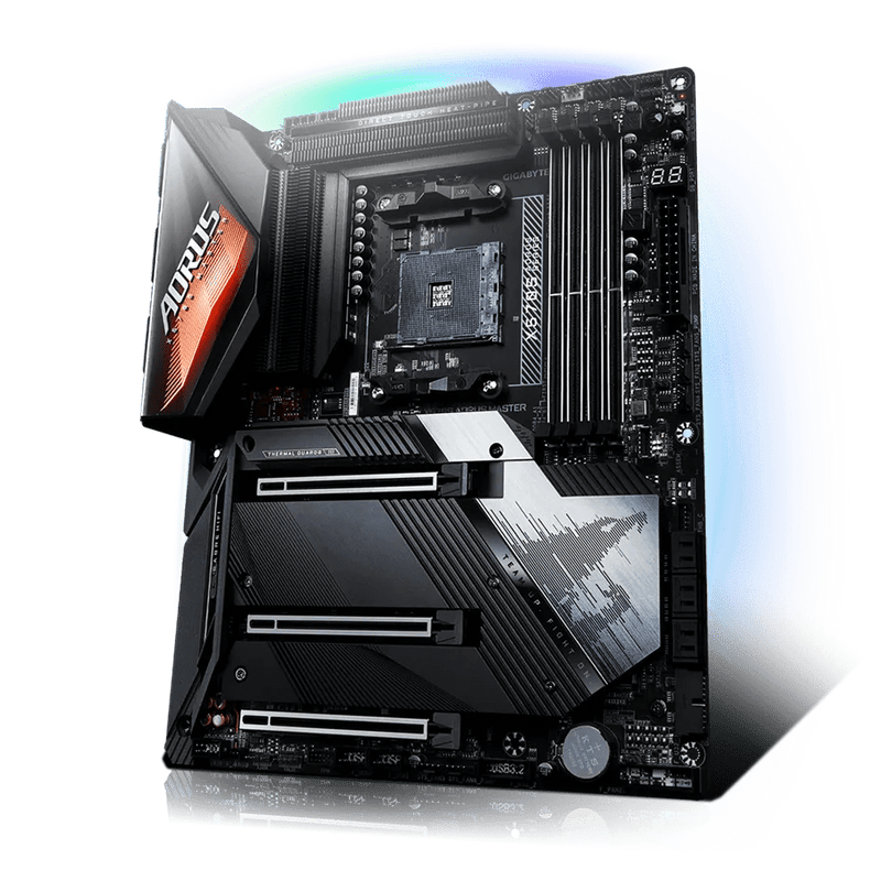 Gigabyte Aorus Amd X570 Master Chipset For Amd; 4x Ddr4; 4x M2; No Vga; Quad Xfire