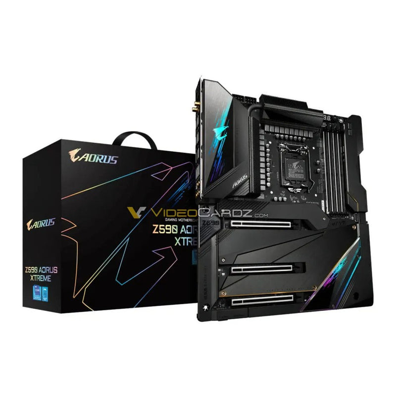 Gigabyte Aorus Xtreme Intel® Z590 Chipset For 10/11th Gen Lga 1200; 4x Ddr4; 3x M2 (1x Gen4); 2x Thunderbolt; Wifi+bt; Hdmi; E-a