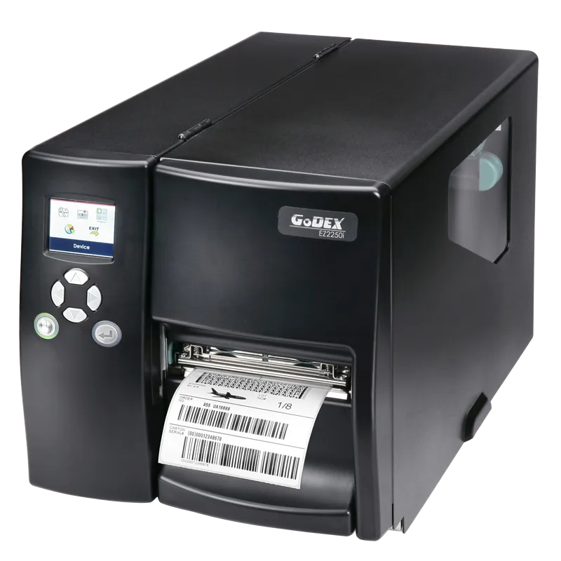 Godex Zx420I Thermal Transfer Industrial Printer 203 Dpi 6 Ips Serial&Ethernet&Usb Host Colour Lcd Display