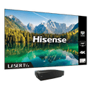 Hisense Ultra-Short Throw 100'' 4K Smart Laser Tv 4K Uhd Picture Quality Tuner Built- In X-Fusion™ Laser Light Source