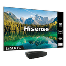 Hisense Ultra-Short Throw 100'' 4K Smart Laser Tv 4K Uhd Picture Quality Tuner Built- In X-Fusion™ Laser Light Source