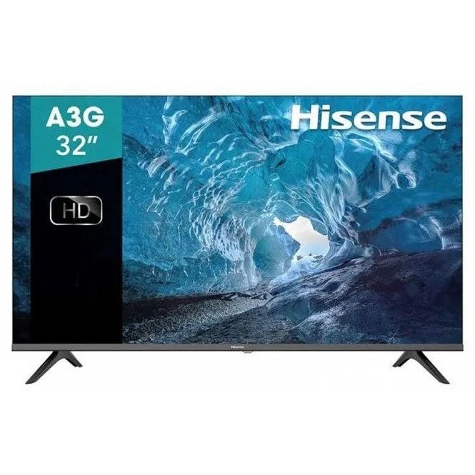 Hisense 32'' Hd Feature Led; Usb Media Player; Dolby Digital; Dvb-T2 S2; Hdmi; Natural Colour Enhancer; High Contrast; Unibody D