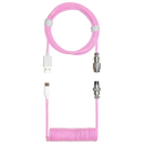 Cooler Master Coiled Cable; Double-Sleeved; Magenta; Type C