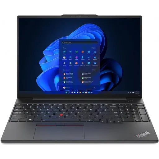 Lenovo Thinkpad E16 Gen1 Series Black Notebook - Amd Ryzen 7 7730U Octa Core 2.0Ghz With Turbo Boost Up To 4.5Ghz 16Mb L3 Cache Processor, 8Gb Ddr4-3200 Memory Onboard, Supports 40Gb Max Mem, 1 Memory Slot, 512Gb M.2 2242 Nvme Opal 2.0 Ssd, No Optical ...