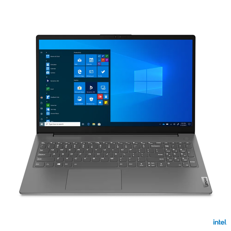 Lenovo V15 Intel Core I3-1115G4 4Gb Soldered Ddr4-3200 256Gb Ssd M.2 2242 Pcie 3.0X4 Nvme Integrated Intel Uhd Graphics 15.6 Fhd (1920X1080) Tn 250Nits Anti-Glare Win 10 Pro 64 11Ac 2X2 + Bt5.0 0.3 Mp Camera 2 Cell 35Whr 65W Ac Kyb Us English 1 Year Carry