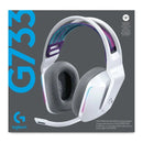 Logitech G733 Lightspeed Wireless Headset White - Lightspeed Wireless And Lightweight  Full Spectrum Lightsync Rgb  .