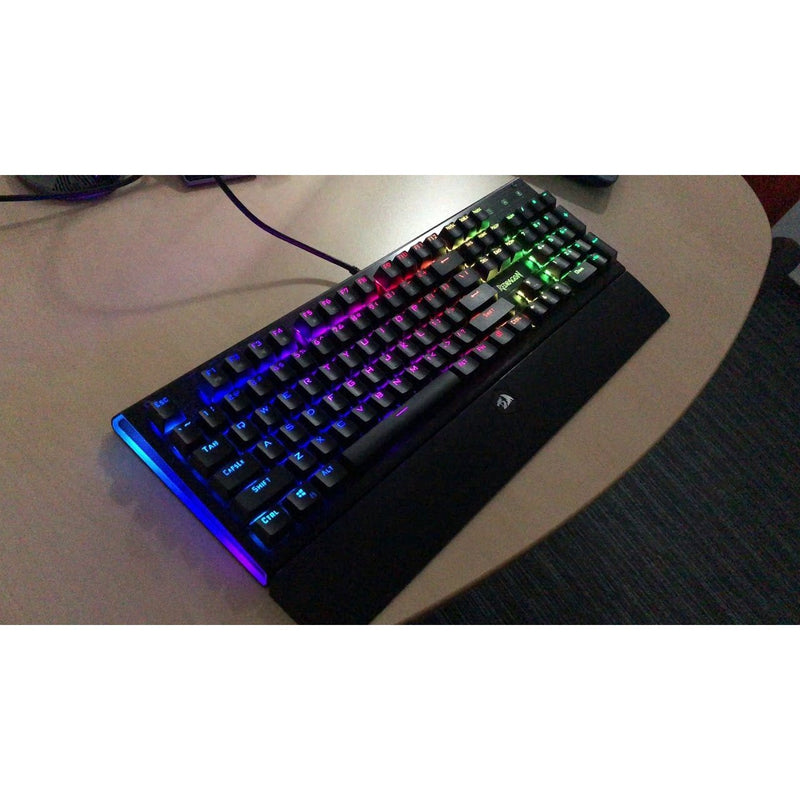 Redragon Aryaman Rgb Mechanical Gang Keyboard - Black