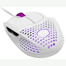 Cooler Master Mm 720 Gloss White  Ultra Light 53G Gaming Mouse  Ultraweave Paracord Cable  Pixart Pmw3389 Sensor  Ptfe Skates.