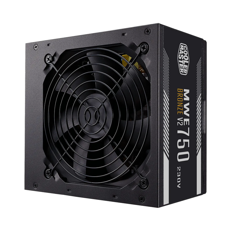 Cooler Master 750w Atx Psu; 80+ Bronze Rated ; 5 Year Warranty; Non Modular.