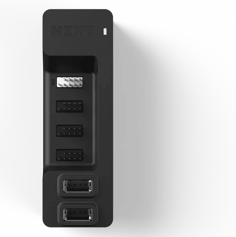 Nzxt Internal Usb Hub (Gen 3) - Connect An Additional 4 Usb 2.0 Devices Internally. Sata Powered