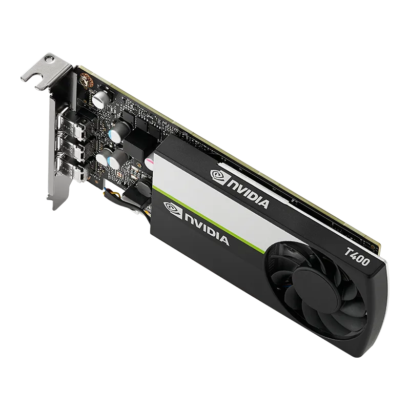 Pny Nvidia Quadro T400 Pci-express 3.0 X16 ; 2 Gb Gddr6 64-bit; 3x Mini Dp 1.4 ; Low Profile; 30w