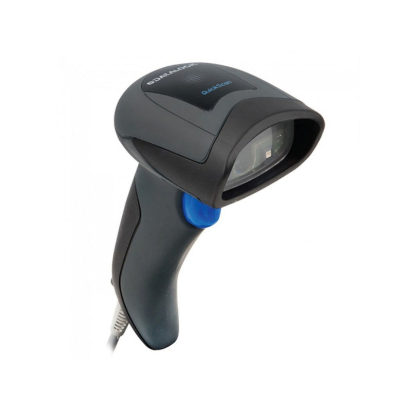 Datalogic Qd2430 Quickscan Handheld Omnidirectional Barcode Scanner Or Imager 1D 2D And Pdf417 With Usb Cable And Stand