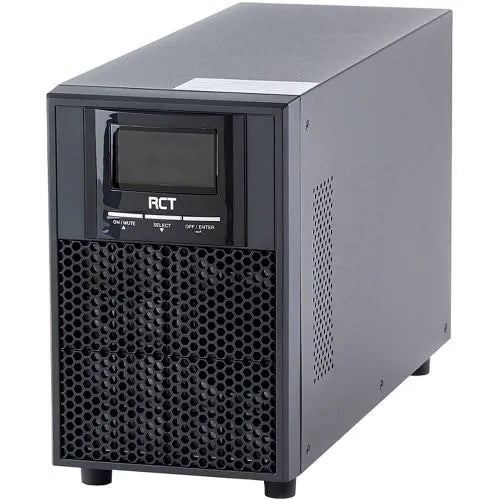 Rct 1000Va 800W Winner Pro Long Run Online Tower Ups - 1 X 3Pin Sa Plug Socket 3 X Iec Socket External Batteries Required.