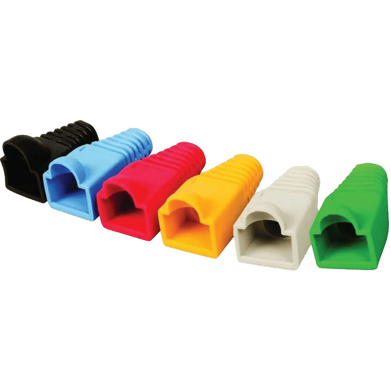 Rct- Cat5 Boot Sleeves Rj45 50Pcs