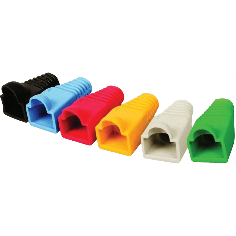 Rct- Cat5 Boot Sleeves Rj45 50Pcs