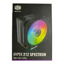 Cooler Master Hyper 212 Argb Spectrum Tower Cpu Cooler - 120Mm Argb Fan, 4 Heat Pipes